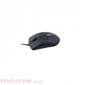 Жична оптична мишка RAPOO N1050, Черен, USB