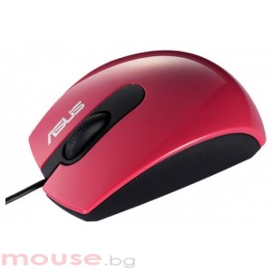 ASUS USB Optical Mouse UT210 (1000 dpi) Red
